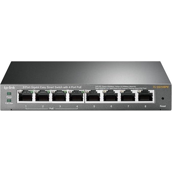 TP-Link TL-SG108PE V3 8-Port PoE Smart Switch