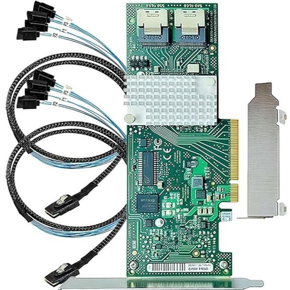 SAS HBA Card with 8-Port SATA Expansion