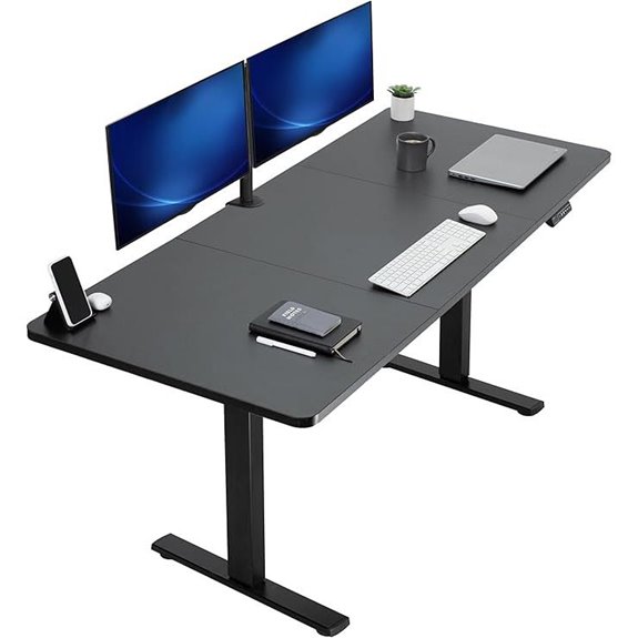 VIVO Electric Standing Desk with Memory Adjustment
