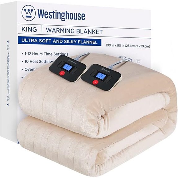 Westinghouse King Size Electric Heated Blanket