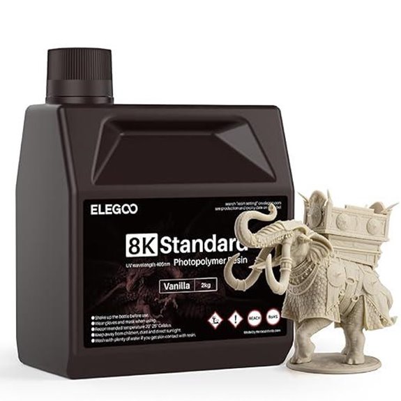 ELEGOO 8K Photopolymer Resin for 3D Printer 2000g