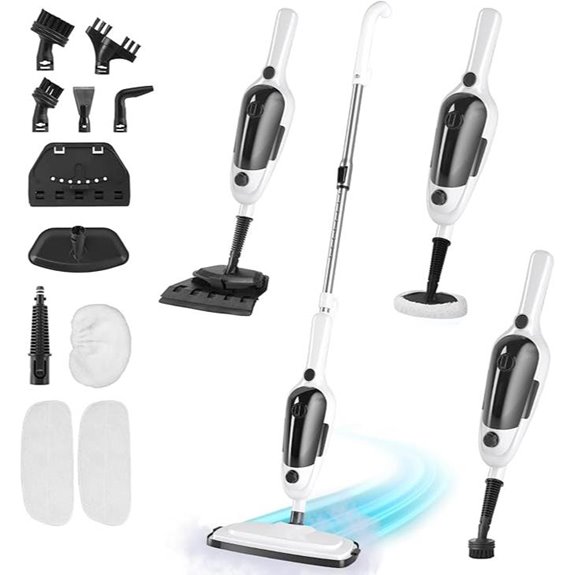 11-in-1 Steam Mop & Handheld Cleaner