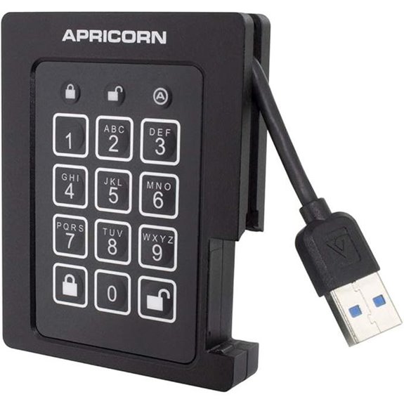 Apricorn Aegis Padlock 240GB Encrypted Rugged External SSD