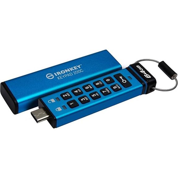 Kingston Ironkey Keypad 200 USB-C 64GB Encrypted Drive