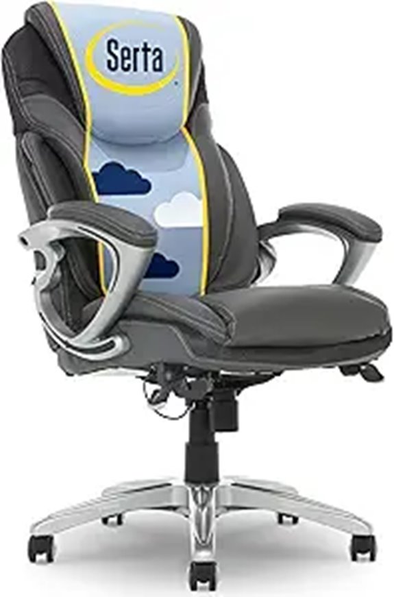 Serta Bryce Executive Office Chair with Lumbar Support