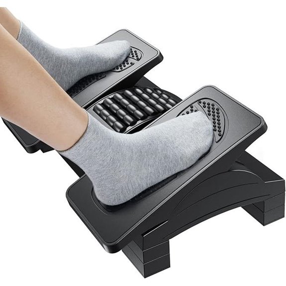 HUANUO Adjustable Ergonomic Under Desk Footrest