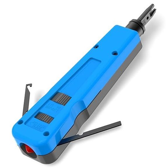 Ethernet Punch Down Tool with 110/66 Blades