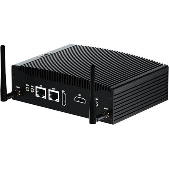 HISTTON Fanless Mini PC with Core i5 and Dual WiFi