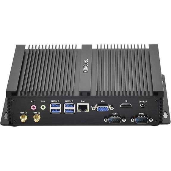 KINGDEL Fanless Mini PC with Core i7 16GB RAM