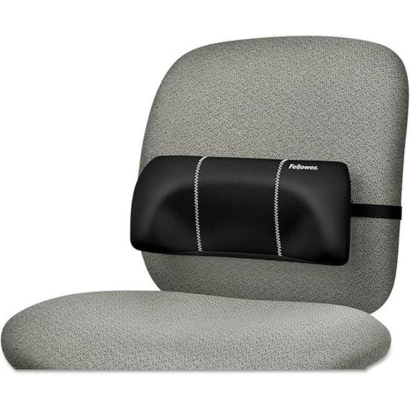 Fellowes Lumbar Back Support Black (9190701)