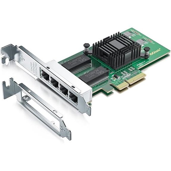 H!Fiber 4-Port Gigabit NIC with Intel I350 Chip