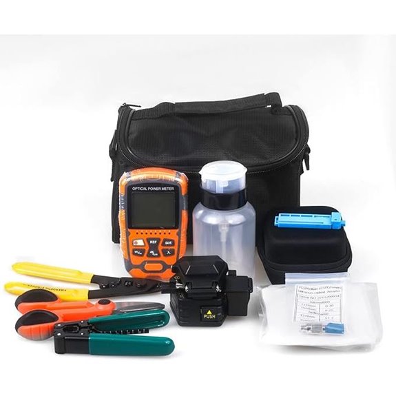 4 in 1 Fiber Power Meter and Optic Fiber Cleaver Kit