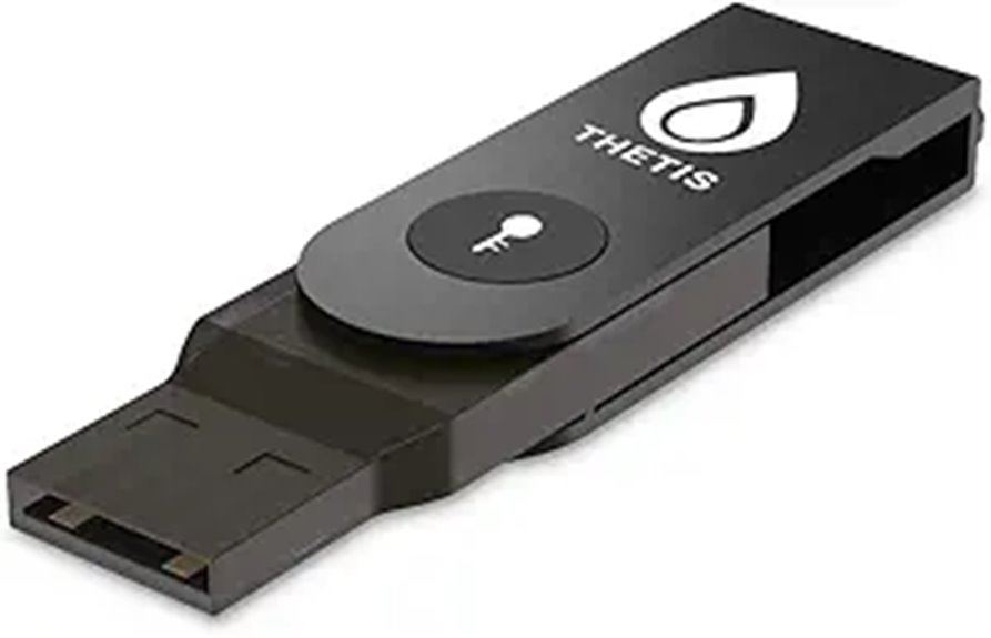 Thetis FIDO2 Security Key (Folding Design)