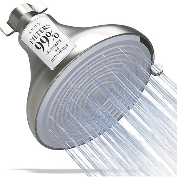 NUUD Filtered Shower Head for Hair & Skin