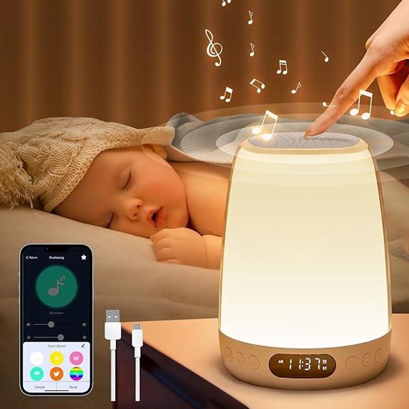 One Fire Baby Sound Machine & Night Light