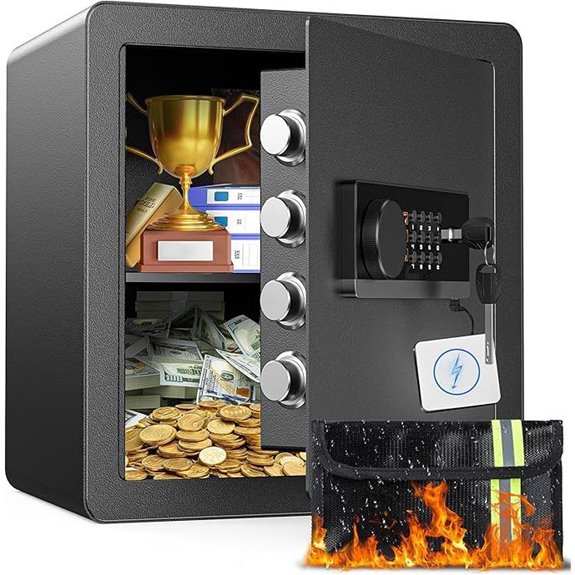 2.0 Cu Ft Fireproof Digital Home Safe