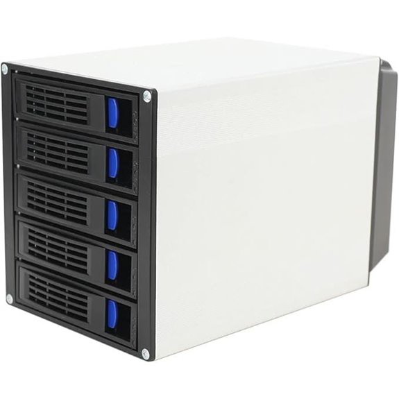 5 Bay SATA/SAS Drive Hard Disk Enclosure