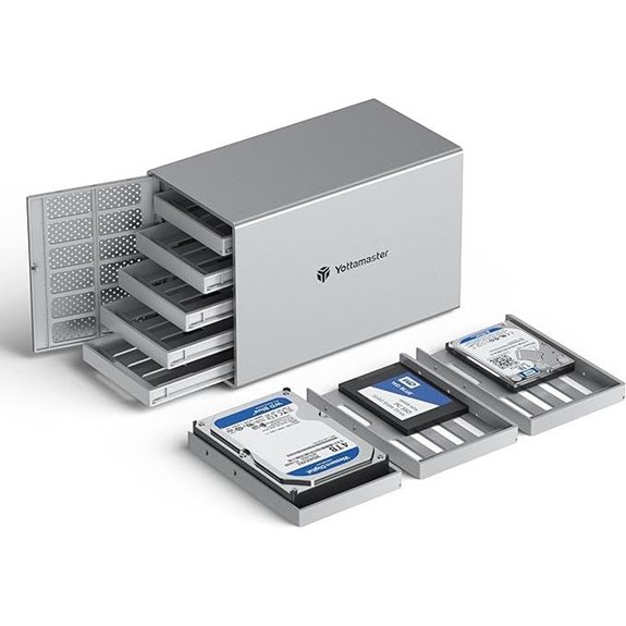 Yottamaster 5-Bay USB-C RAID Enclosure for HDD/SSD