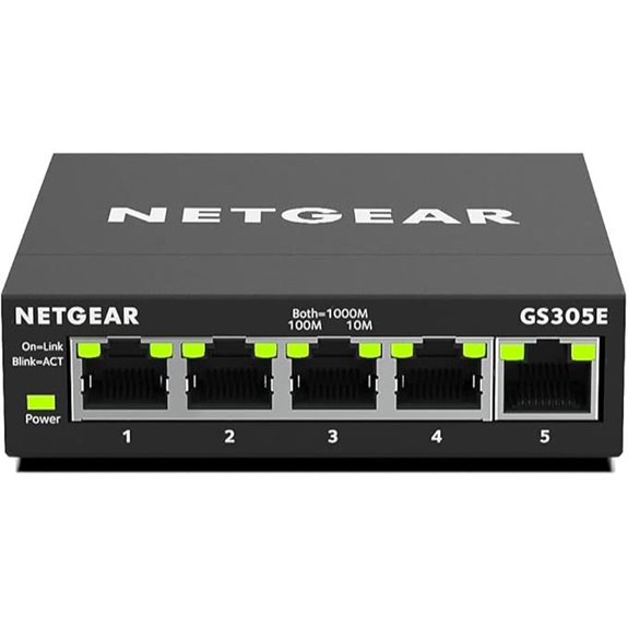 NETGEAR 5-Port Gigabit Ethernet Switch