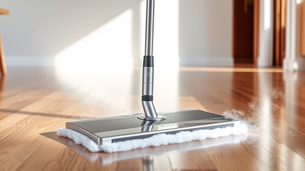floor friendly steam mop features