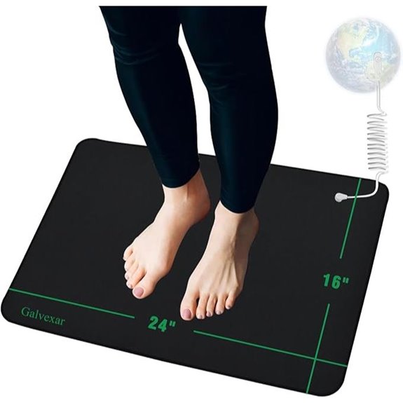 Grounding Mat for Feet 24x16 with Cord