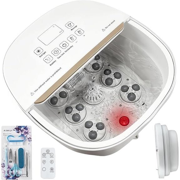 Mom & Dad Christmas Gift Foot Spa Bath Massager