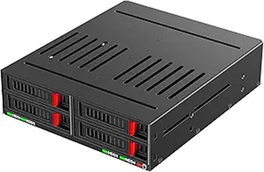 4-Bay SATA HDD/SSD Hot Swap Drive Dock