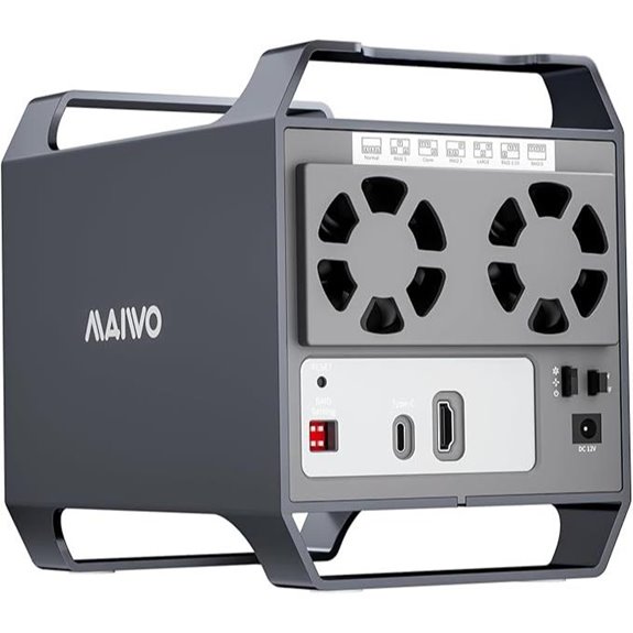 MAIWO 4-Bay SATA RAID HDD Enclosure with Cooling