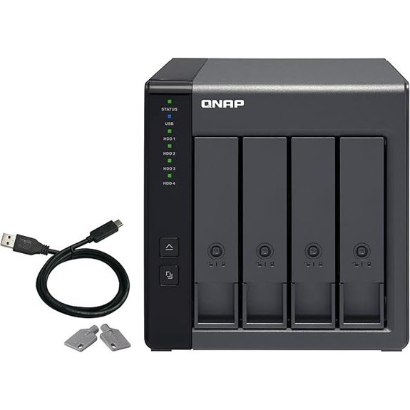 QNAP TR-004 4-Bay USB-C DAS with Hardware RAID