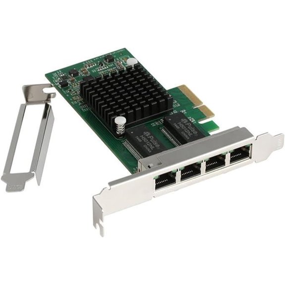 Quad-Port Intel I350 Gigabit Ethernet PCIe Card