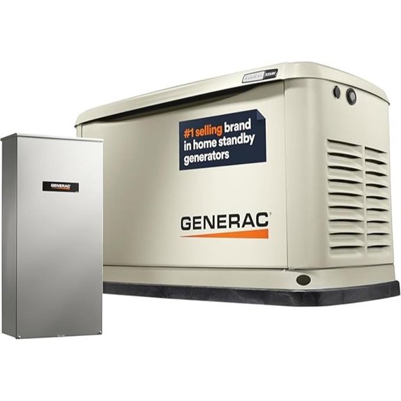 Generac 22kW Home Standby Generator with Transfer Switch