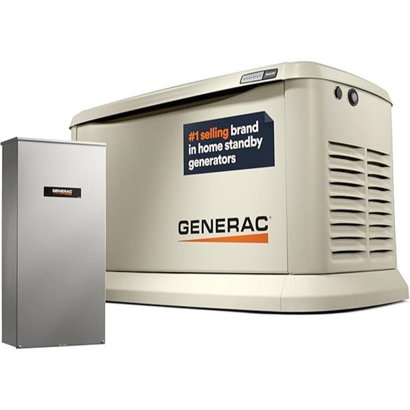 Generac 26kW Home Standby Generator with Transfer Switch