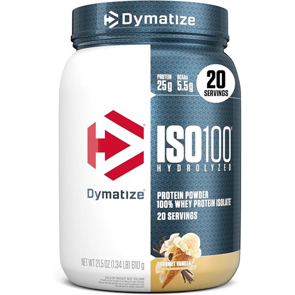 Dymatize ISO100 Whey Protein Isolate Gourmet Vanilla