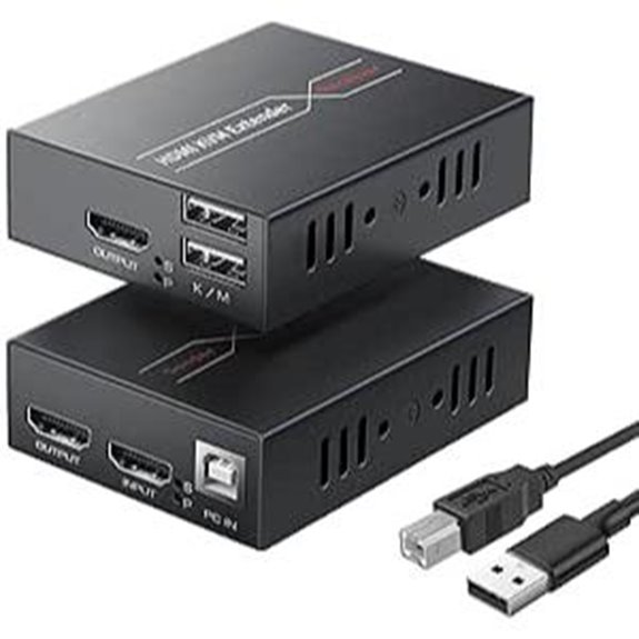 avedio HDMI KVM USB Extender Over Cat 5e/6/7/8
