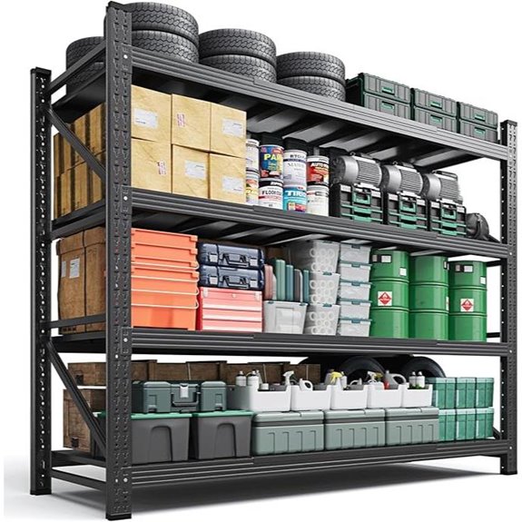 Letaya Heavy Duty Garage Storage Shelves (3000LBS)