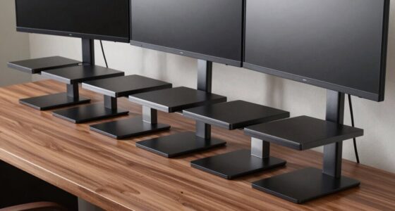 heavy duty monitor risers