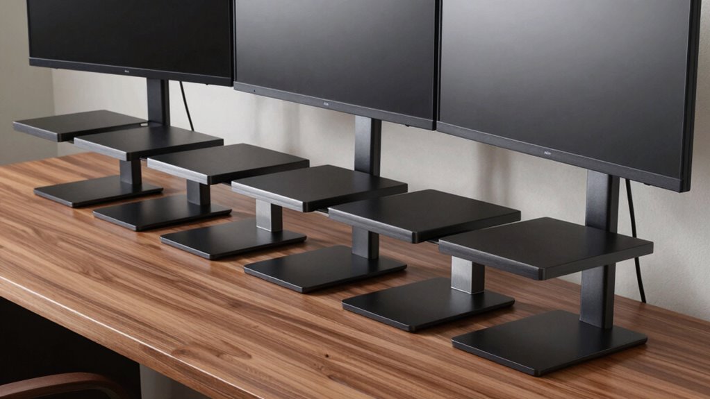 heavy duty monitor risers