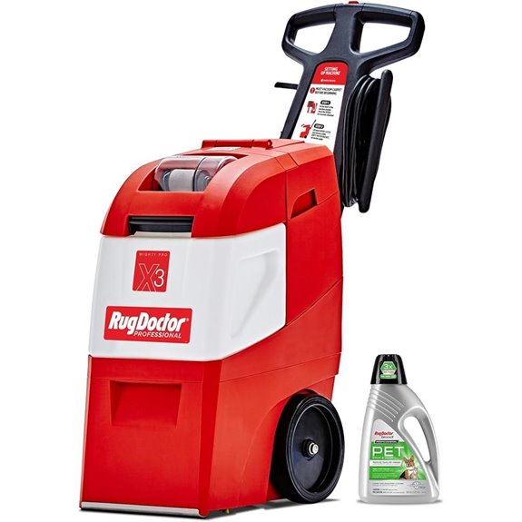 Rug Doctor Mighty Pro X3 Carpet Cleaner with Pet Pack