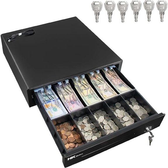 HK SYSTEMS Heavy Duty POS Cash Drawer