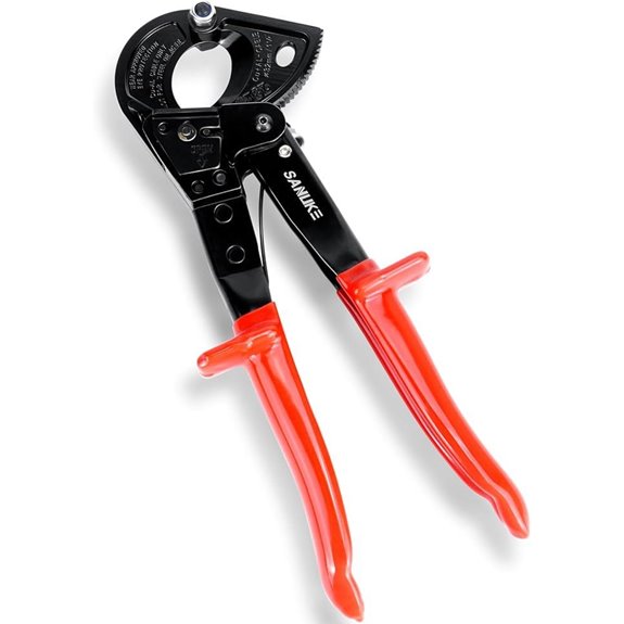 Sanuke Heavy Duty Ratchet Cable Wire Cutter