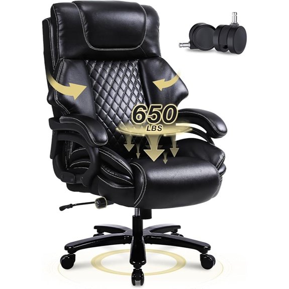 heavy duty tall office chair