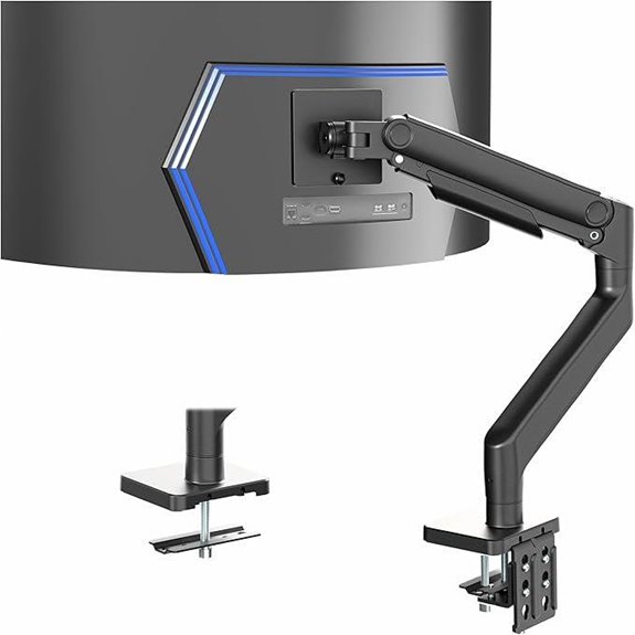 heavy duty ultrawide monitor arm