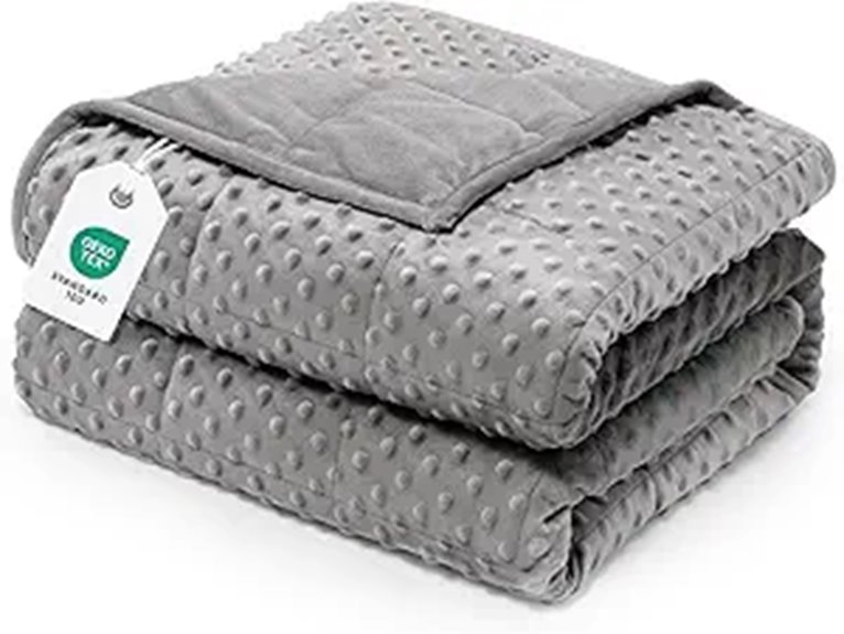 Wemore Minky Dot Weighted Blanket for Adults