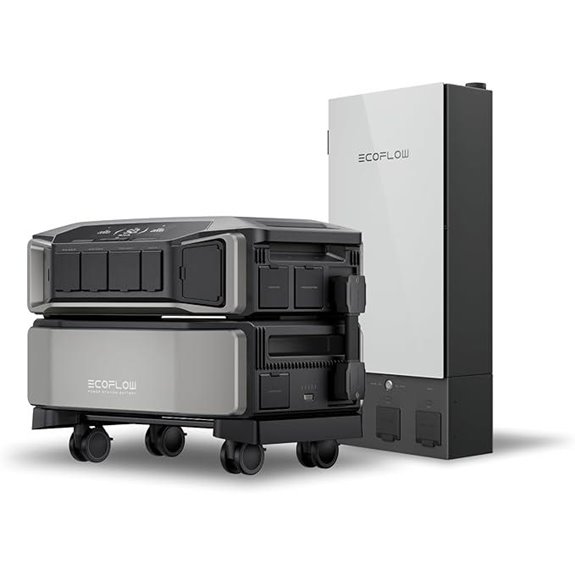 EF ECOFLOW DELTA Pro Power Station with Solar Backup