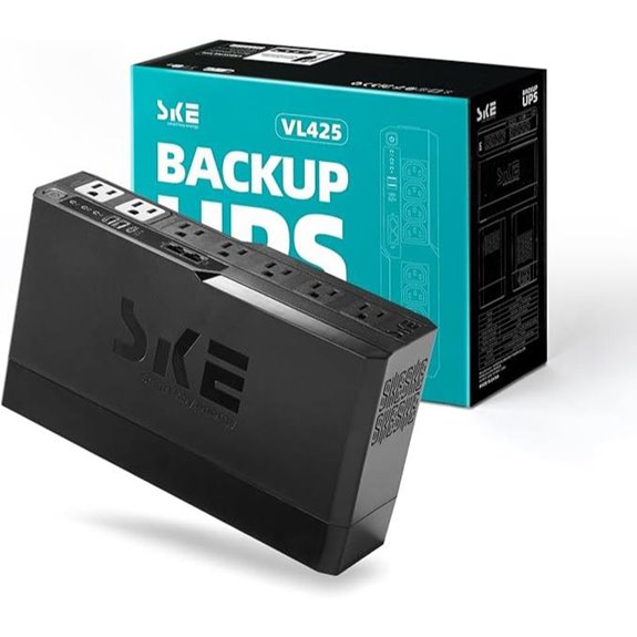 SKE 425VA/240W UPS Battery Backup Surge Protector
