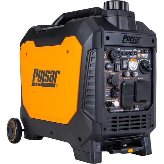 Pulsar 4000W Portable Dual Fuel Inverter Generator