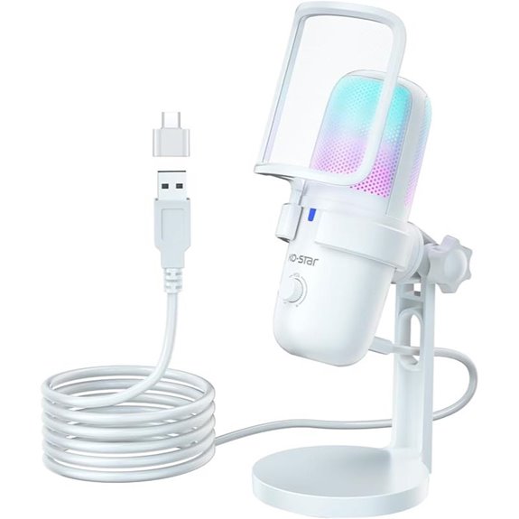 Pro USB Microphone for PC/PS5/Mac with Accessories