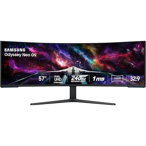 Samsung Odyssey Neo G9 57 Curved 4K Gaming Monitor