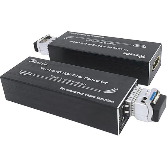 4K HDMI Fiber Extender with SFP Module