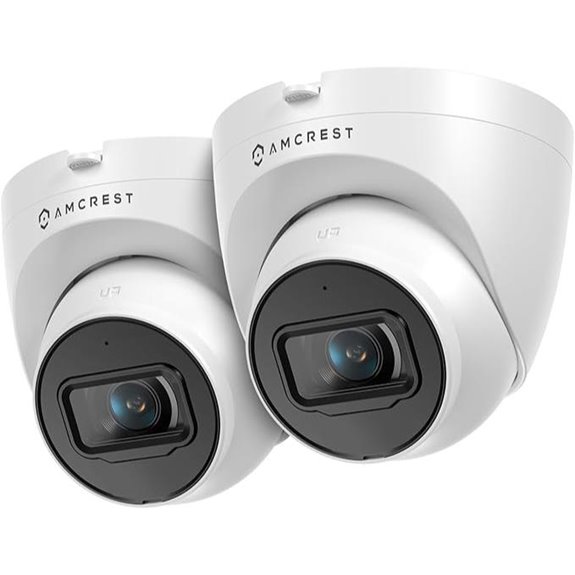 Amcrest UltraHD 4K Outdoor Security IP Camera (2-Pack)